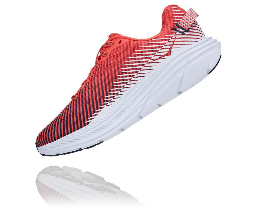 Hoka One One Tenisky Damske Červené/Biele - Rincon 2 - 30641-HKLV